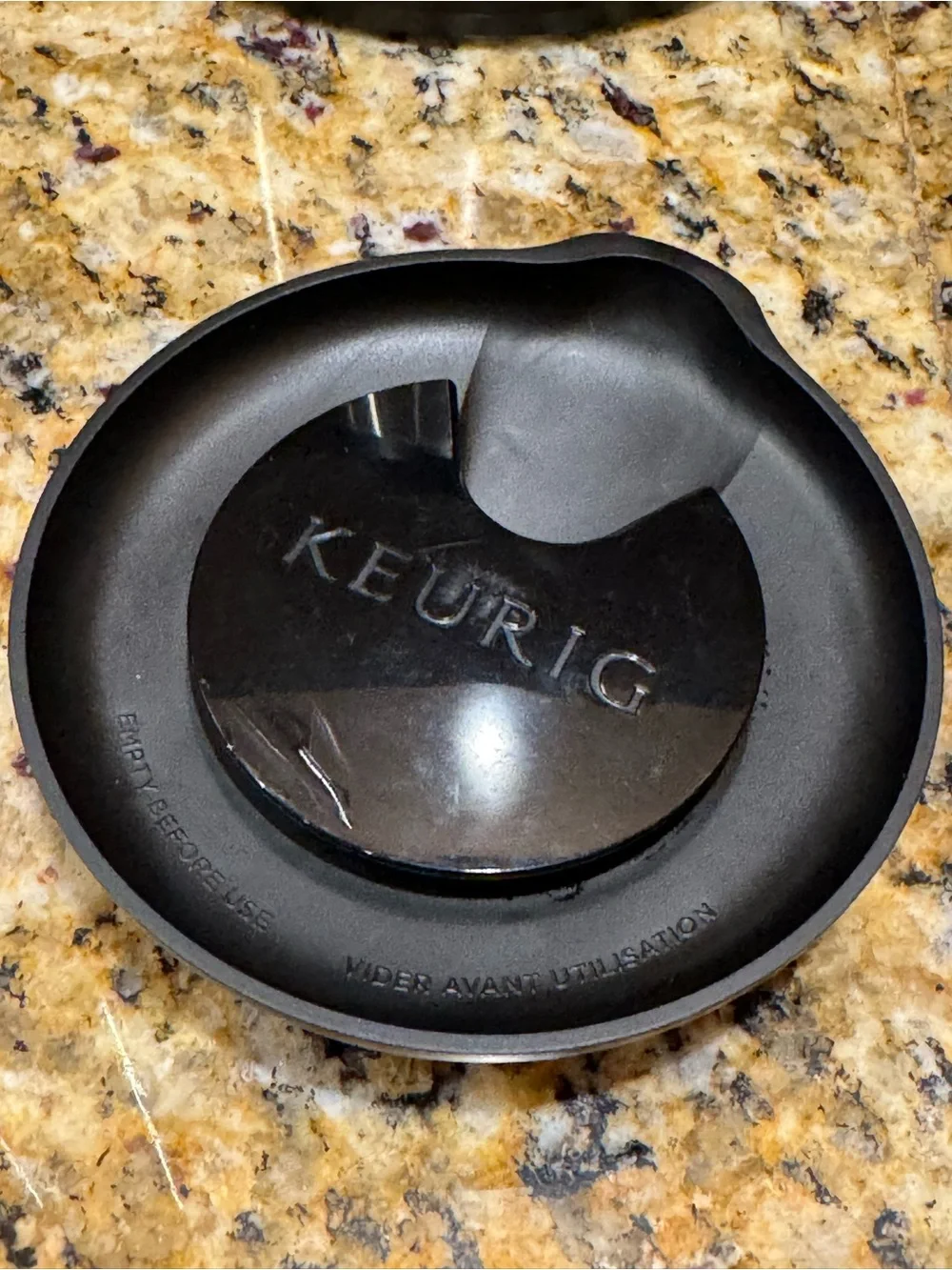 Keurig Brushed Stainless Steel 32oz Coffee Carafe with Lid